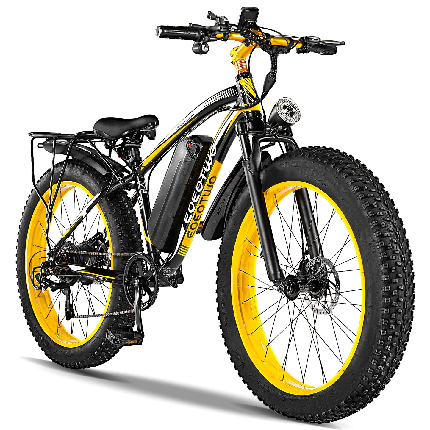 EOEOTWOC Electric Mountain Ebike 1500W 34MPH 48V 15Ah Battery