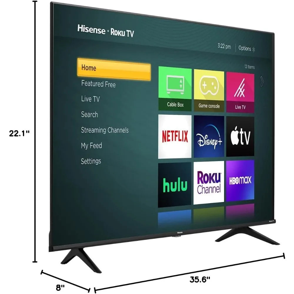 Hisense H4 Series LED Roku Smart TV With Alexa