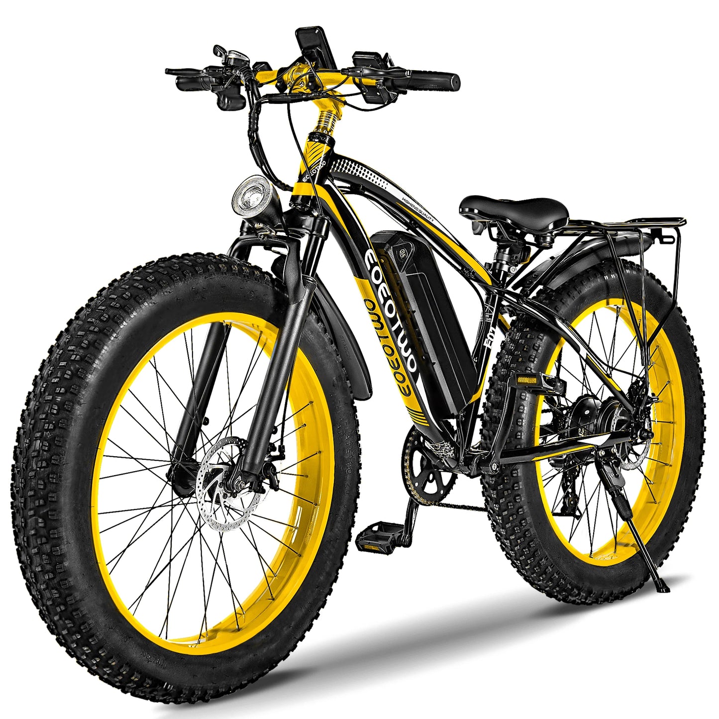 EOEOTWO E01 Electric Fat Tire Mountain Bike
