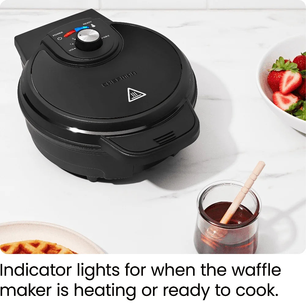 XMSJ Anti Overflow Belgian Waffle Maker With Nonstick Plates
