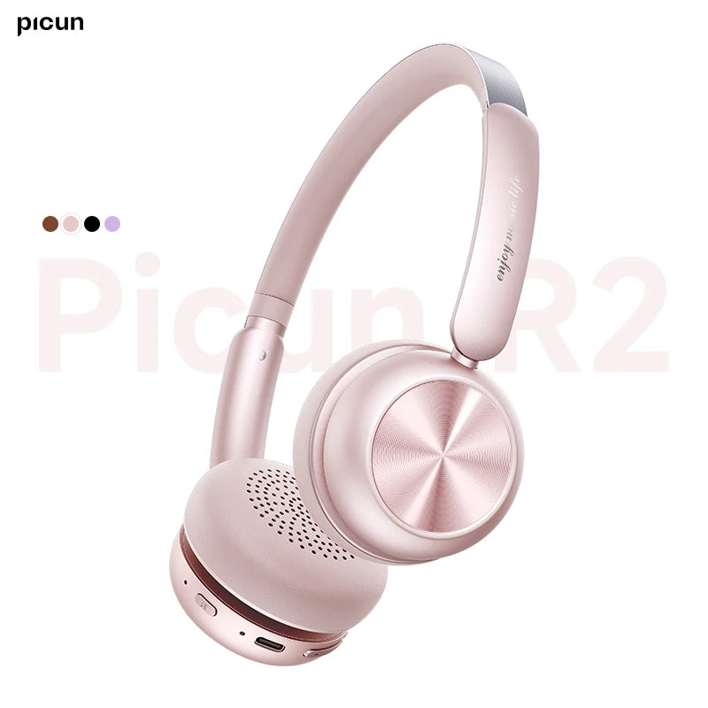 Picun R2 Wireless Headphones With Spatial Audio Bluetooth