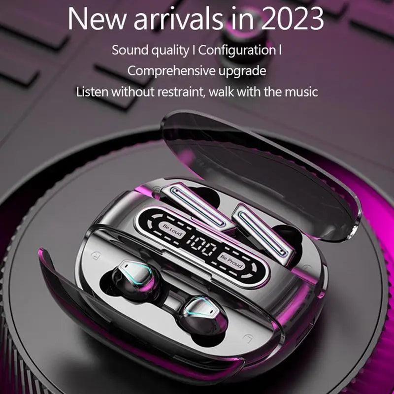 YCDCC Bluetooth Wireless Earbuds Waterproof With Charging Case