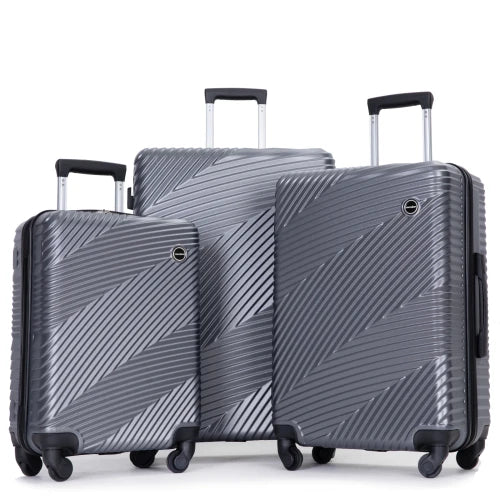 Tripcomp Hardshell Luggage Set 3-Piece Spinner Wheel