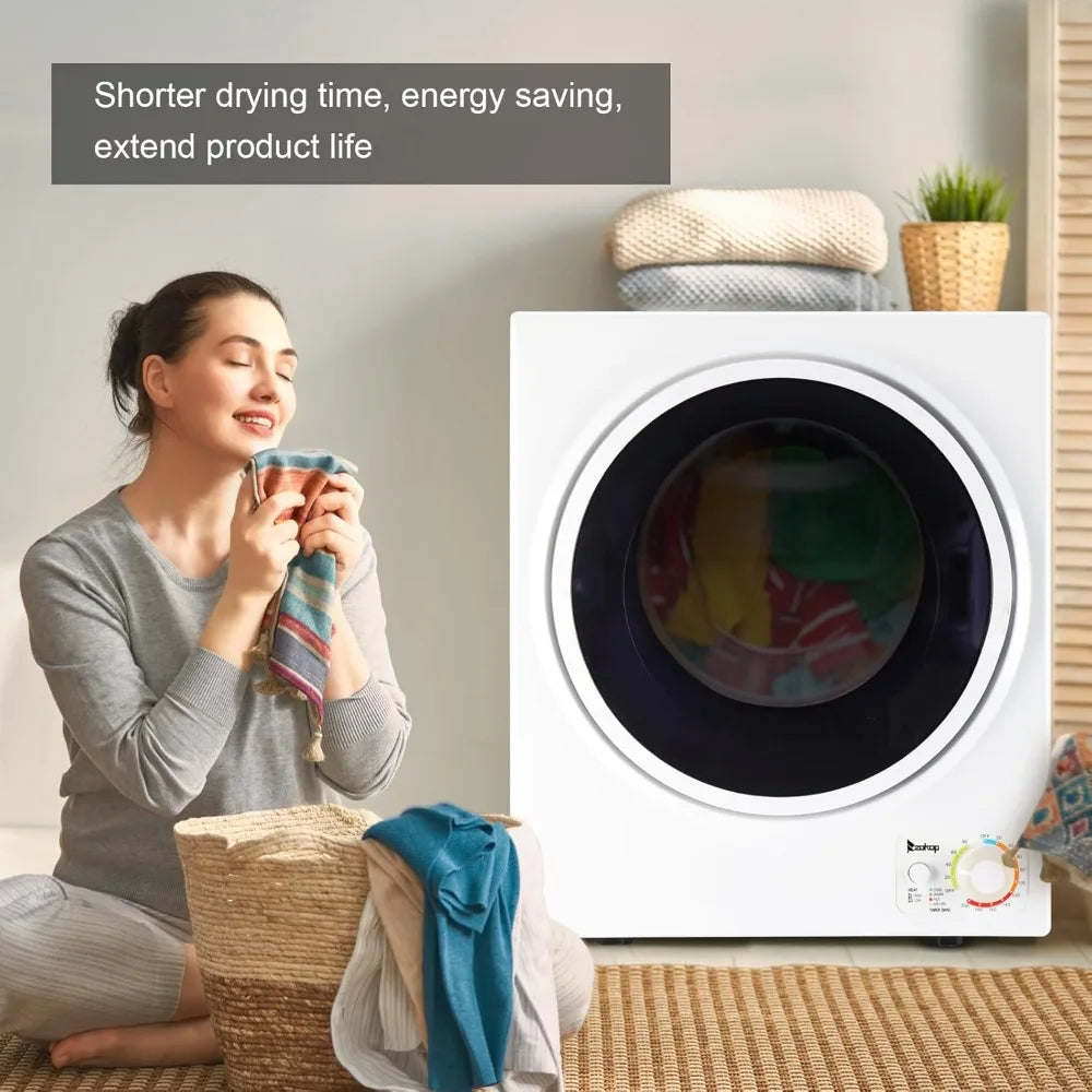 Portable Clothes Dryer With Stainless Steel Tub Compact