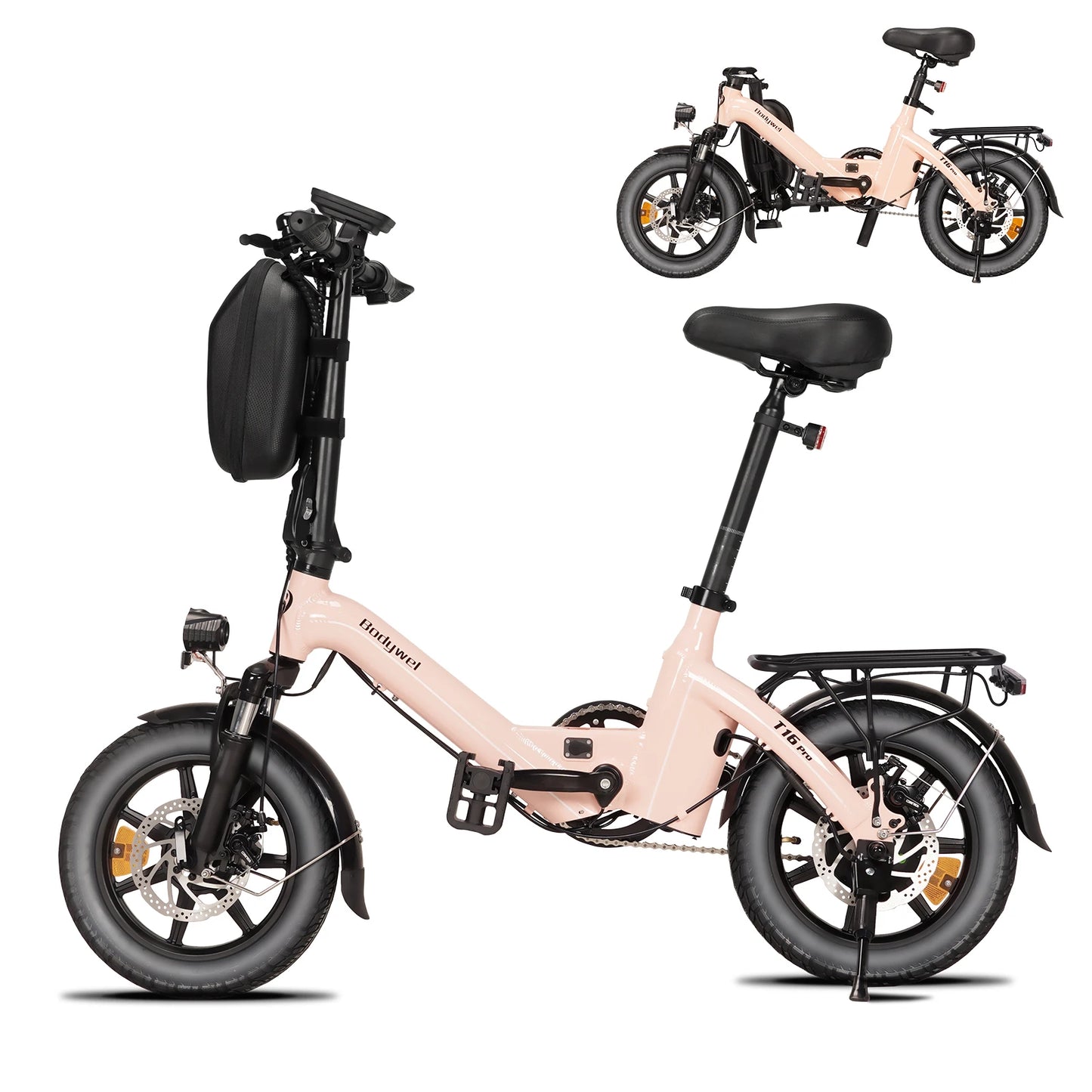 Bodywel T16PRO Folding Electric Bicycle 250W 36V LCD