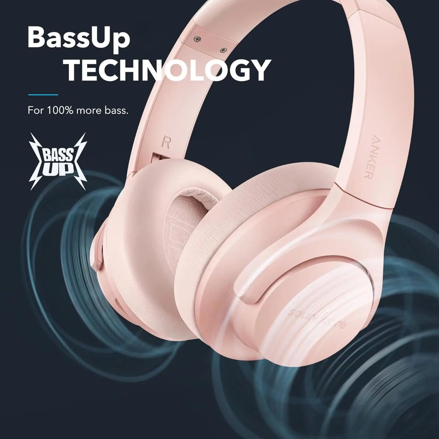 SoundCore Life Q20 Hybrid Active Noise Cancelling Wireless Headphones