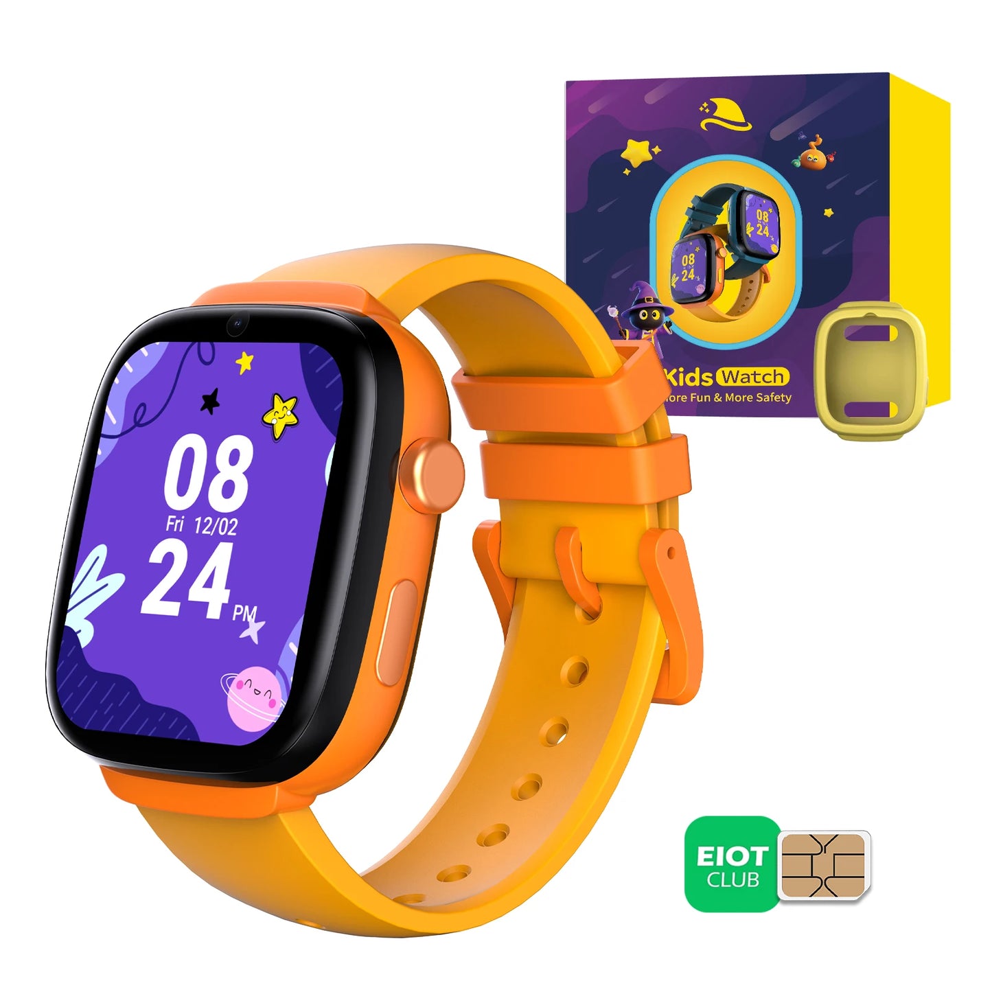 EIOTMART 4G Kids Smartwatch GPS Tracker With SOS Call