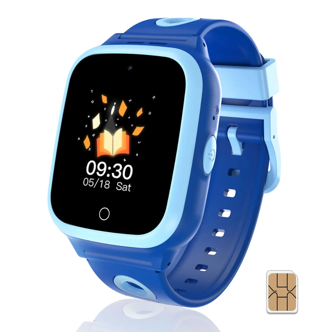 4G Kids Smart Watch GPS With Video Call SIM PlanPlus