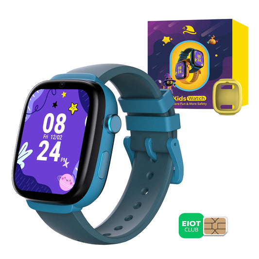 EIOTMART 4G Kids Smartwatch GPS Tracker With SOS Call