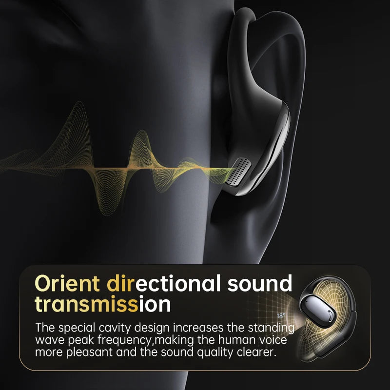 PISEN O1 OWS Open Ear Bluetooth Sports Headphones HiFi Sound
