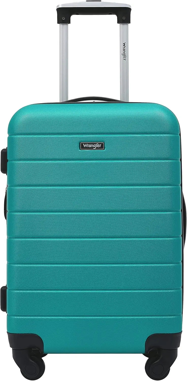 Caster Smart Spinner Hardside Luggage Set Expandable Two Piece