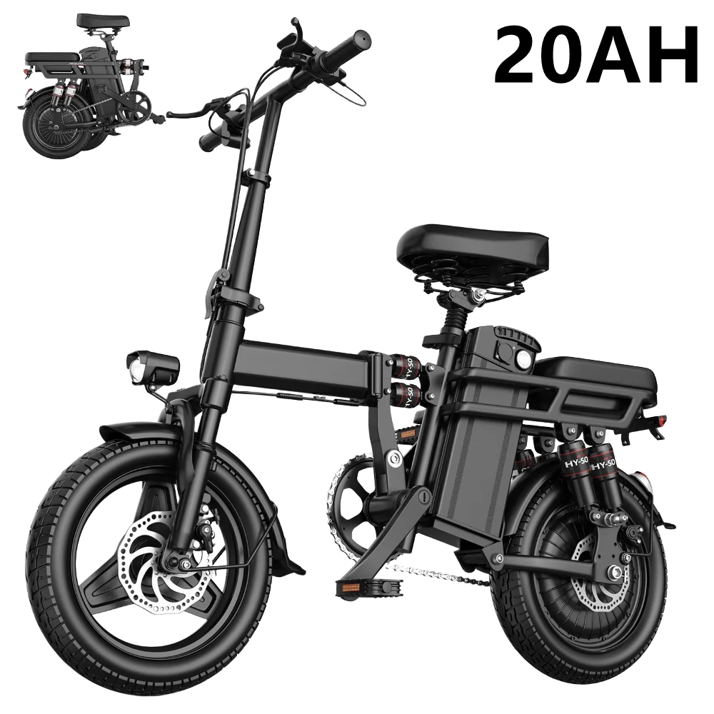 Origin Electric Folding Bike 500W Peak Motor 48V Battery