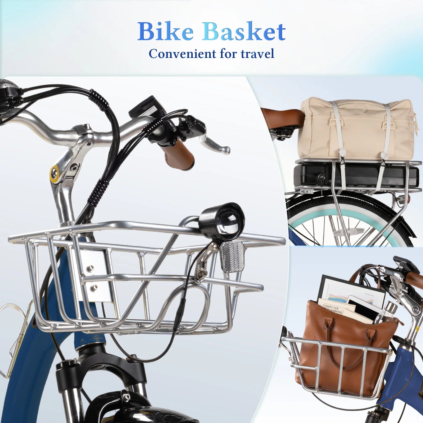 DDC SPORT 48V 1000W Electric City Bike For Adults Commuter