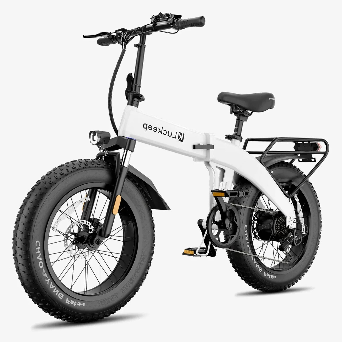 Luckeep X1 Lite FoldableElectricBike 1400WPeakMotor 48VBattery RemovableLithiumIonBattery