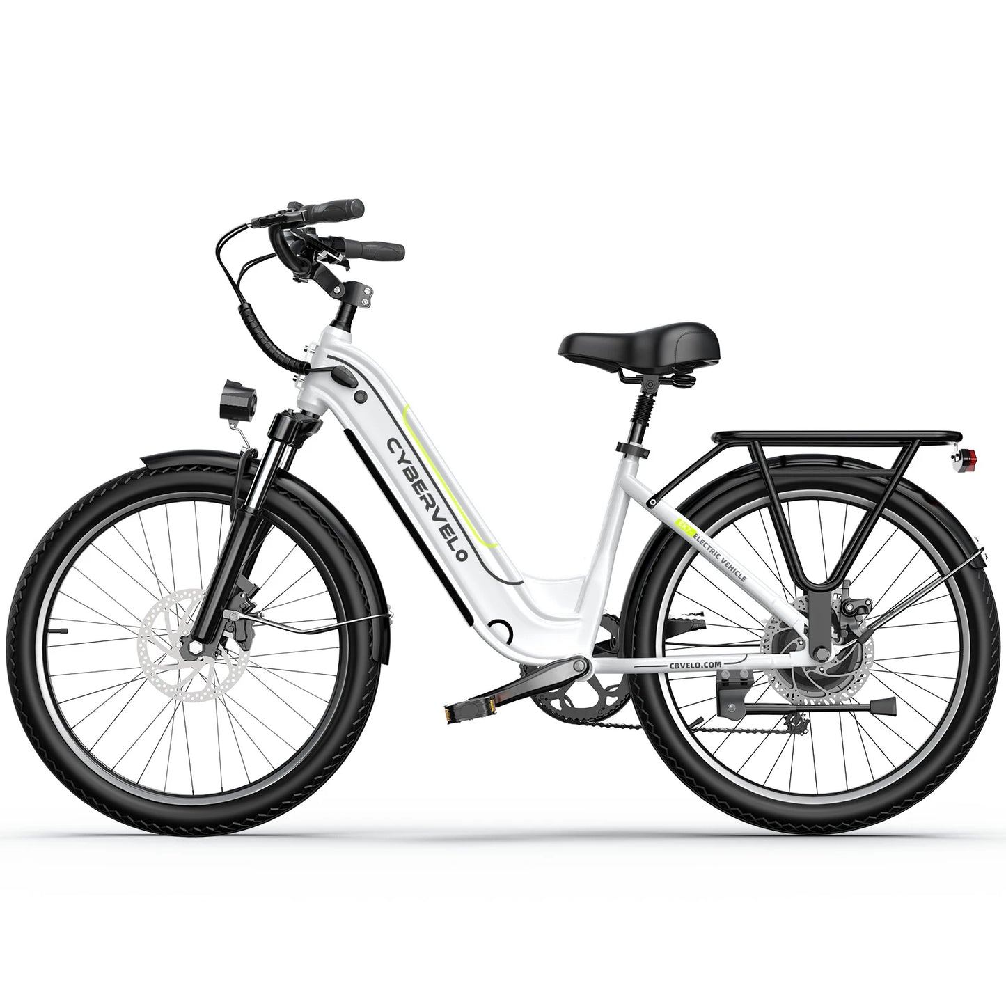 EK7 1000W Peak Electric Bike For Adults With Removable Battery