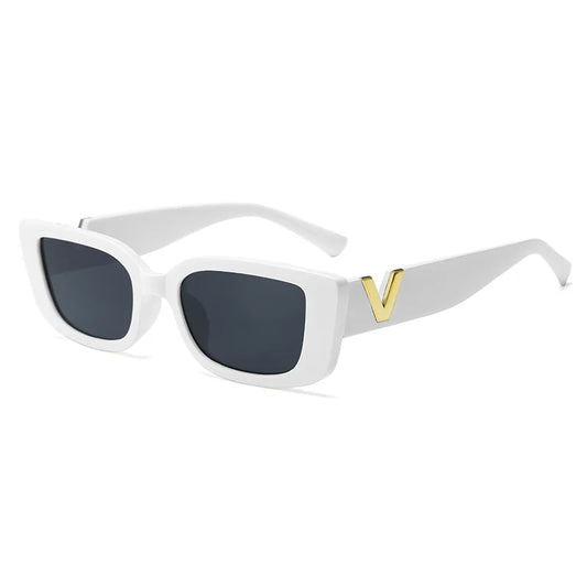 Small Frame V Shaped Sunglasses For Women UV400 Eyewear
