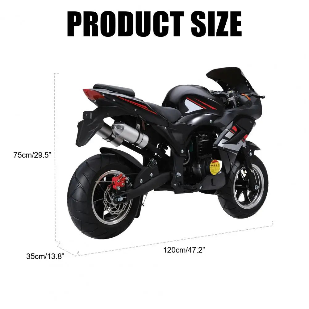 Mini 49cc 4 Stroke Pocket Rocket Motorcycle With Disc Brakes