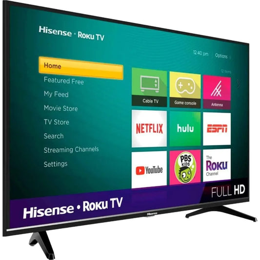 Hisense H4 Series LED Roku Smart TV With Alexa