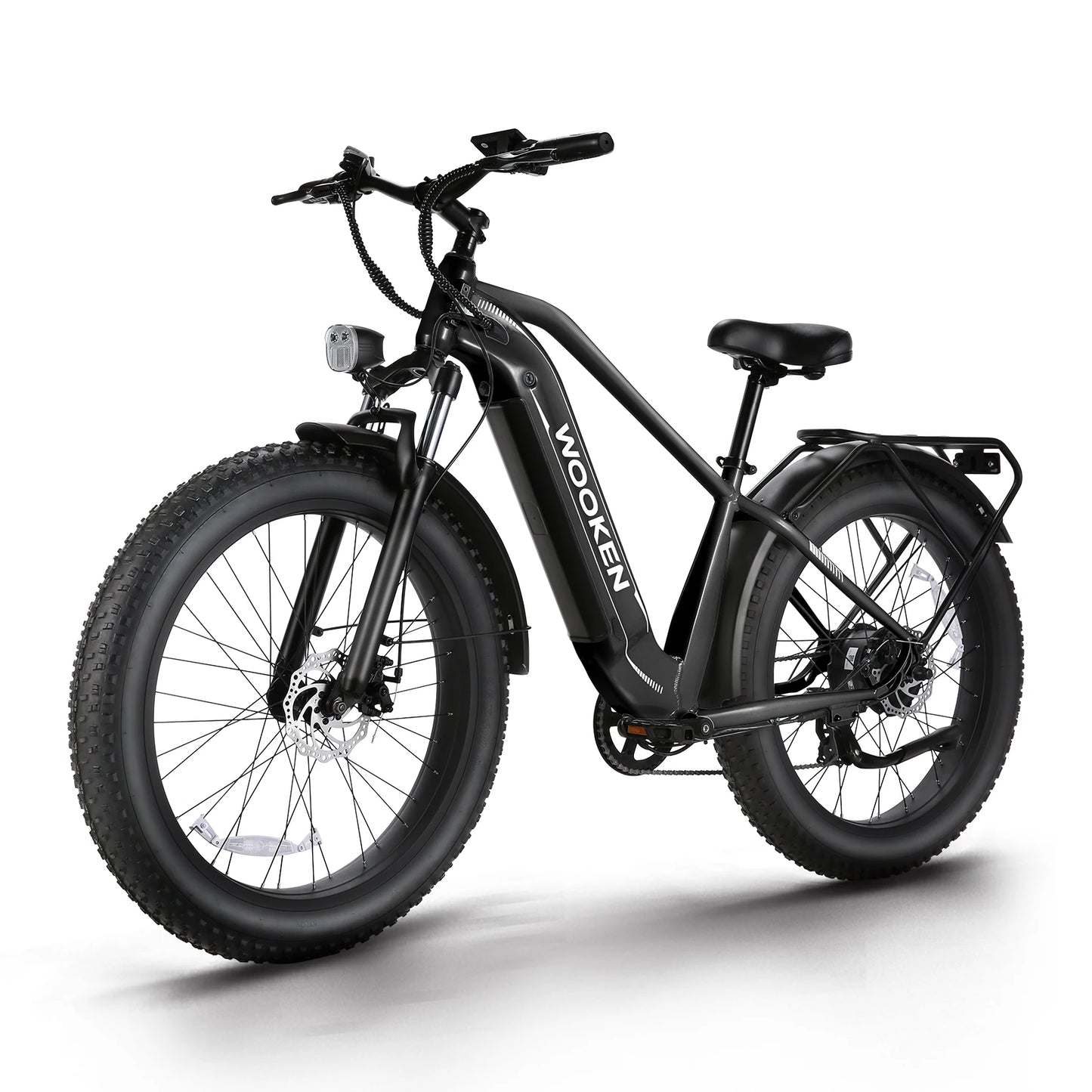 Electric Fat Tire Ebike With 1500W Peak Motor And Battery