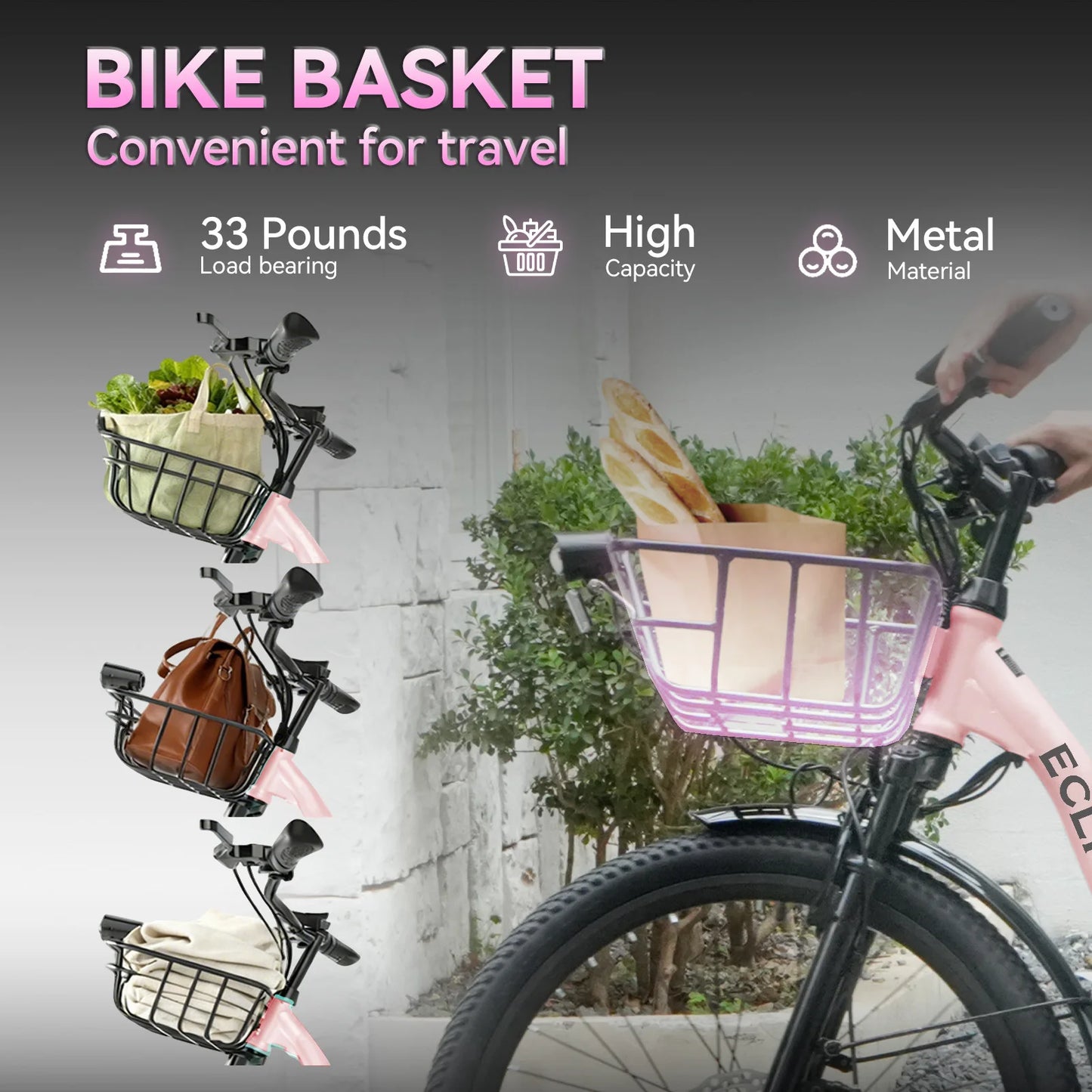 DDC SPORT Electric City Cruiser Ebike 1000W Peak Motor