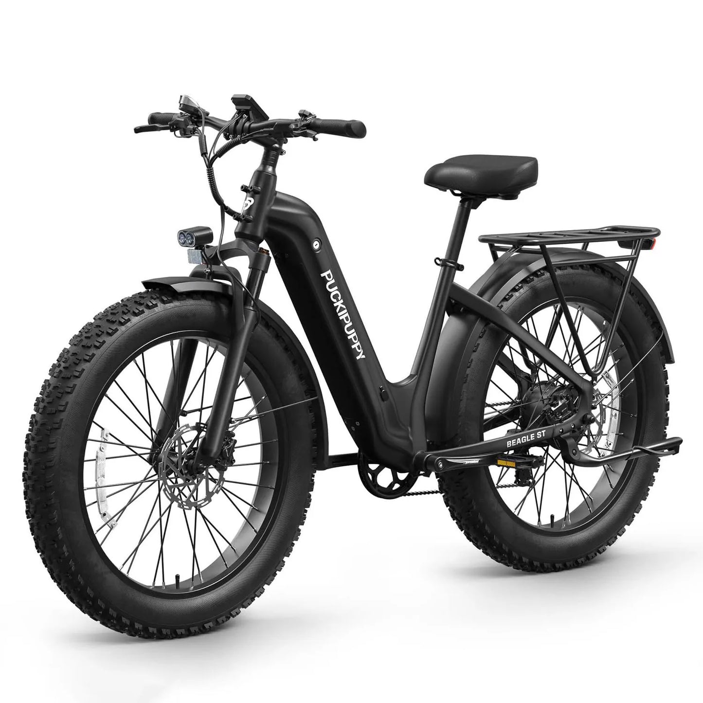 PUCKIPUPPY Beagle ST Electric Bike for Adults Fat Tire Ebike