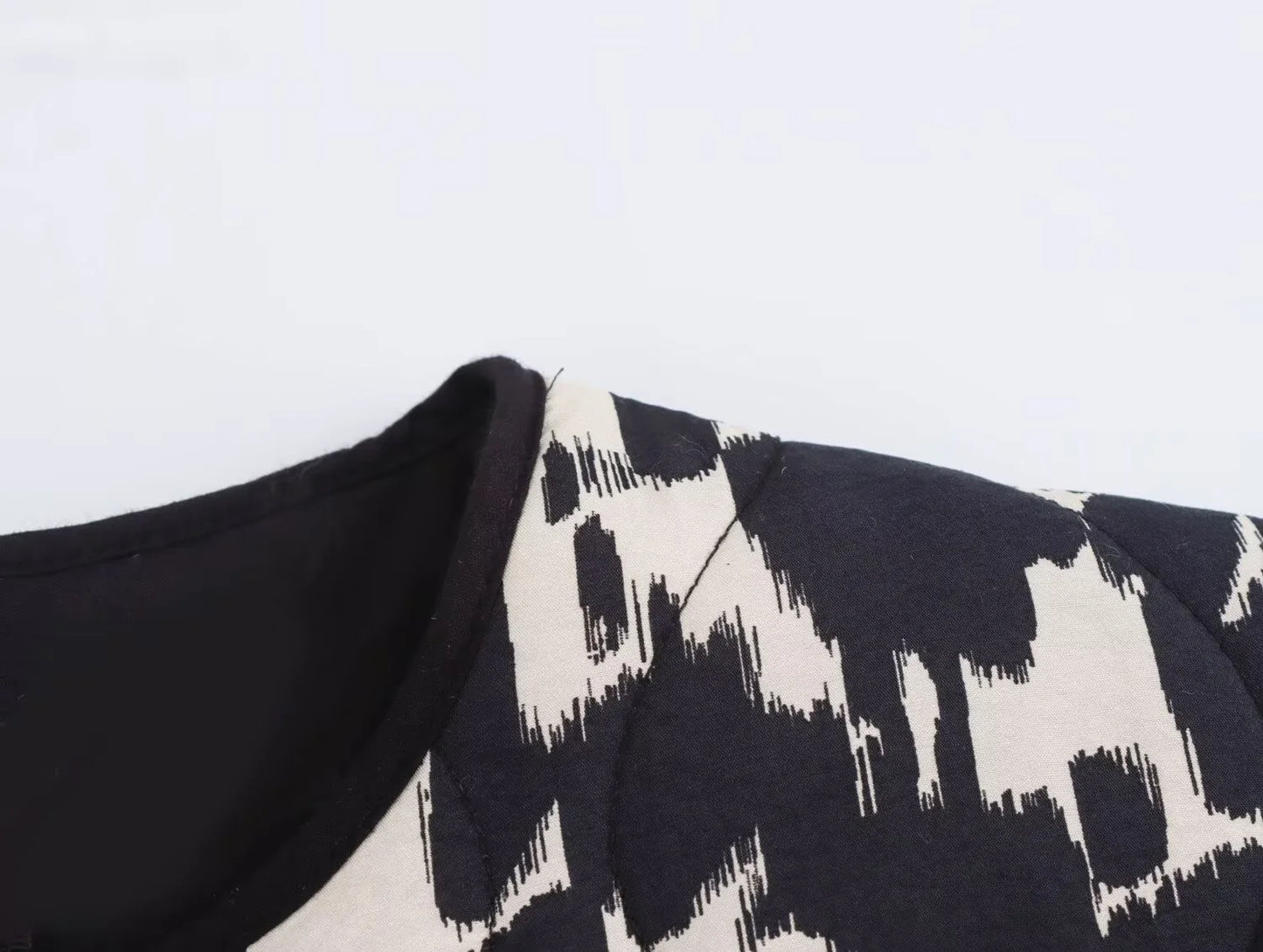 Women's Snake Print Button Long Sleeve Jacket Outerwear