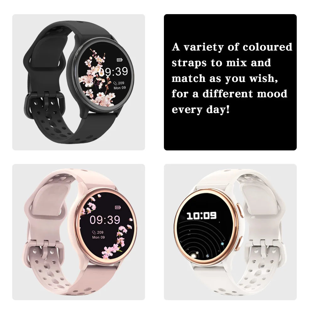 Anyloop Smartwatch For Women Fitness Tracker iPhone Android