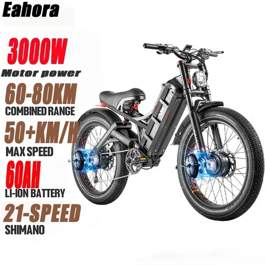 Romeo P2 3000W Dual Motor Electric Bicycle