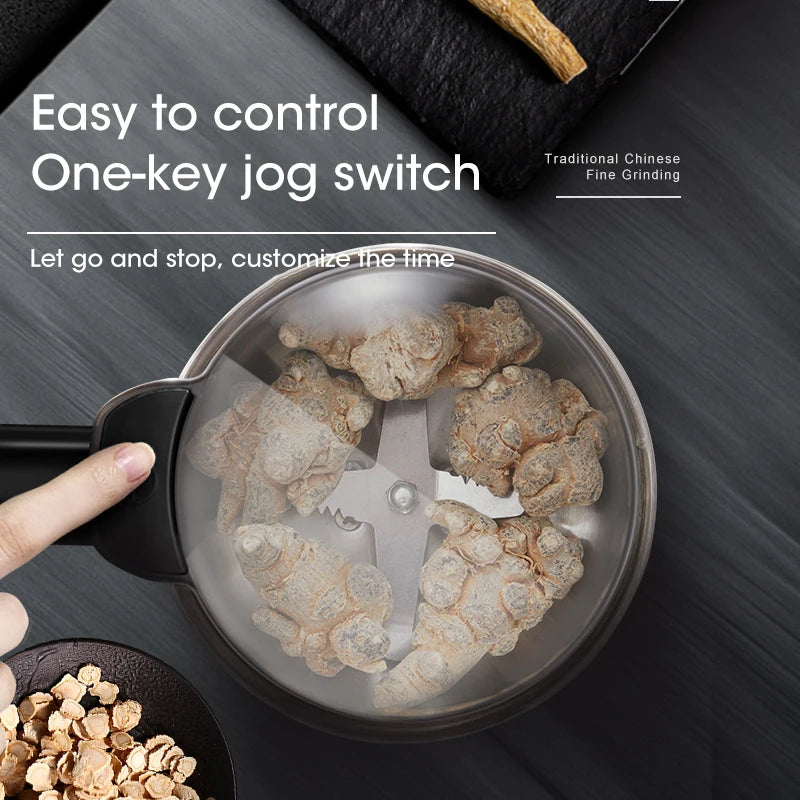 NOCCLILI 400W Electric Multifunctional Coffee Grinder For Home Kitchen