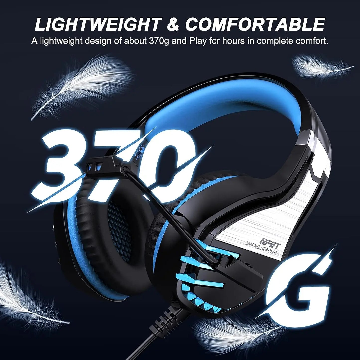 NPET HS10 Stereo Gaming Headset for PS4 PS5 PC Xbox