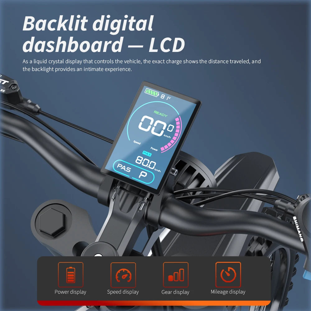 EKXBIKE GTS All Terrain Electric Motorcycle For Adults