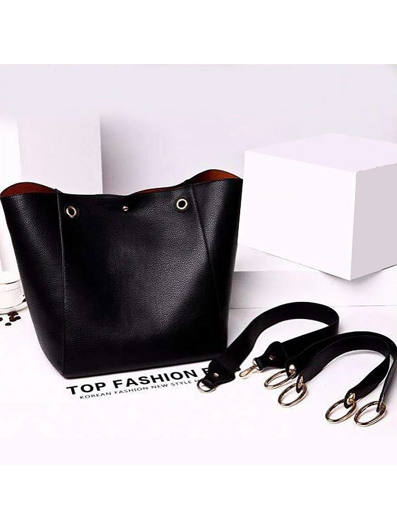 Pahajim PULeather Waterproof ToteBag ShoulderBag MultiFunctional EverydayUse For Professionals