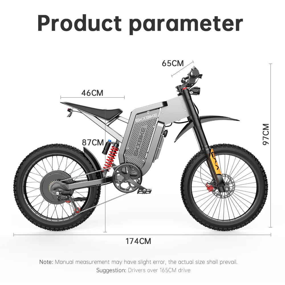 EKX X21 Max Electric Motorcycle 3000W Brushless Gearless PerformancePlusReliability