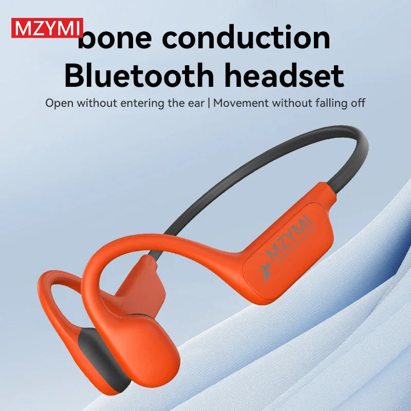 SEOBIOG Neckband Bluetooth 5.4 Wireless Headphones A28 Bone Conduction Earphones