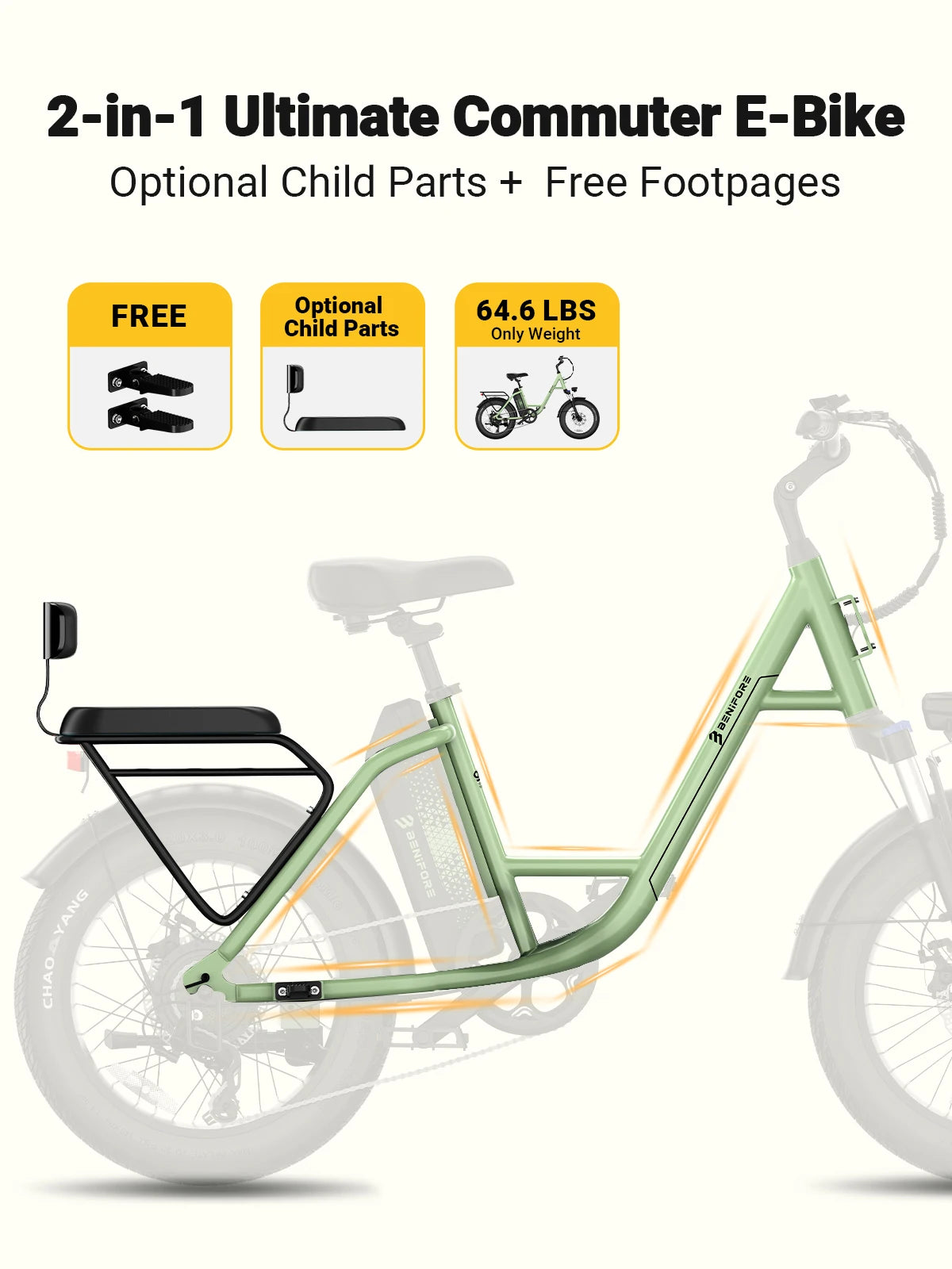 Luckeep C27 Electric Bike for Adults 750W Peak 28MPH Removable 624Wh Battery Fat Tire Ebike
