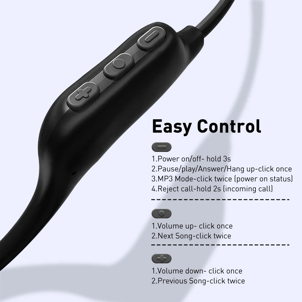 MPOW X6 Pro Bone Conduction Headphones Bluetooth 5 3 IPX8