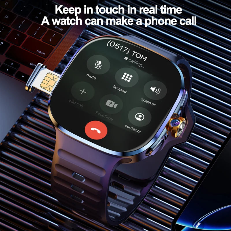 5G 4G Smartwatch With 2.4 Inch HD Screen GPS WiFi 8GB 128GB