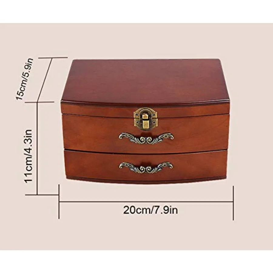 MDNGC Jewellery Box Storage Organizer For Earrings And Bracelets