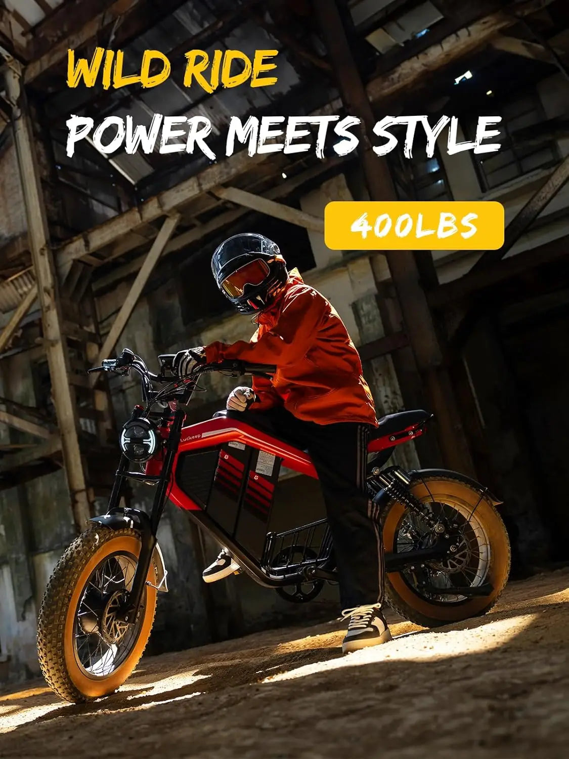 Luckeep M5 Ultra Electric Bike DualMotor 3000W Peak BatteryReadyLongRangeExtremePerformance