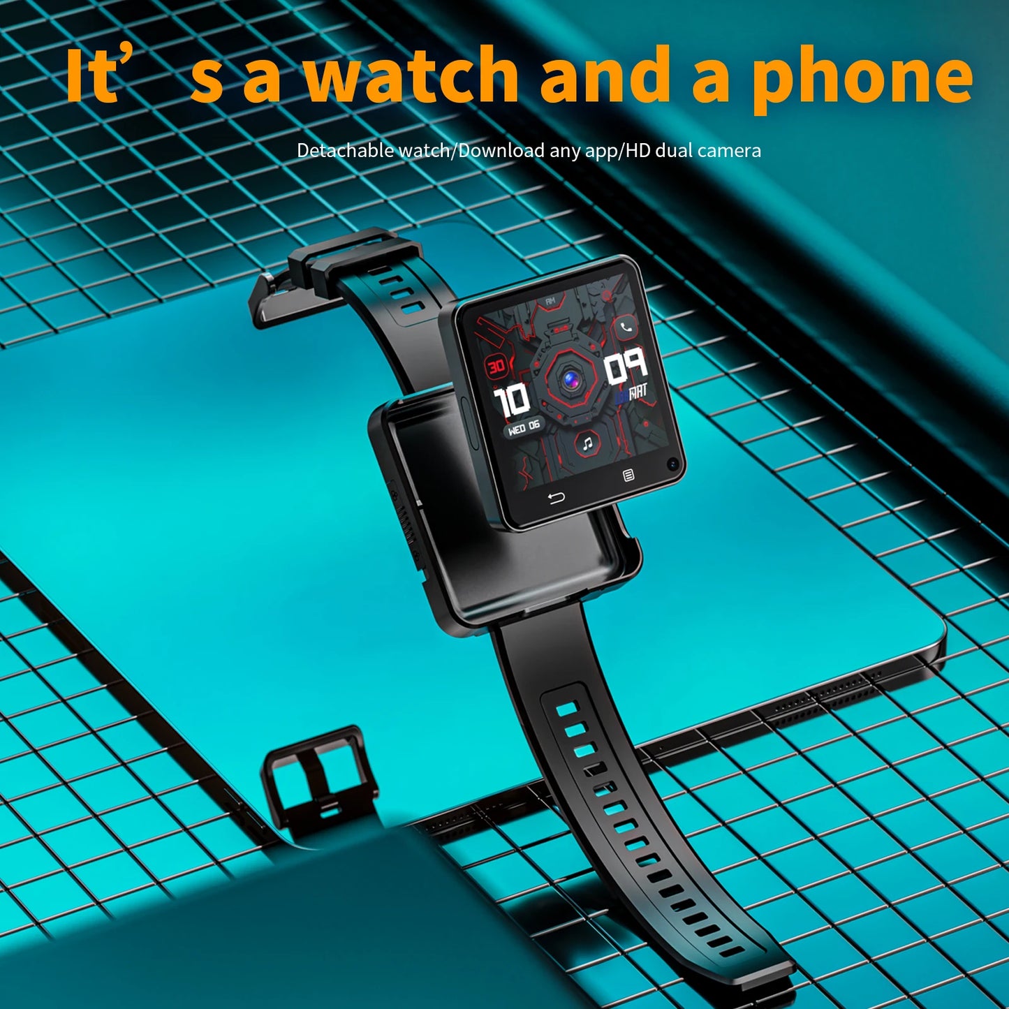 LOKMAT APPLLP 2 MAX Dual Camera Android 11 Smart Watch