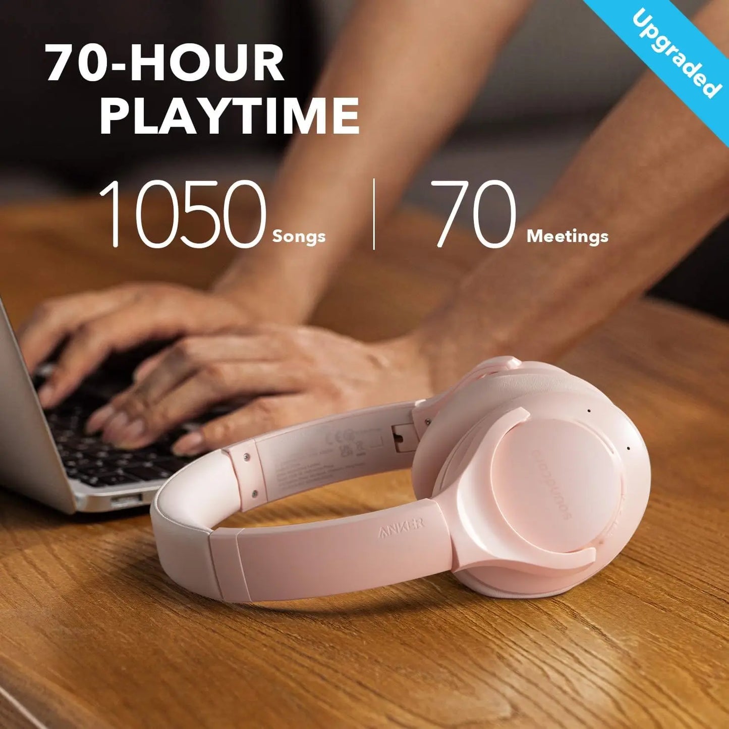 SoundCore Life Q20 Hybrid Active Noise Cancelling Wireless Headphones