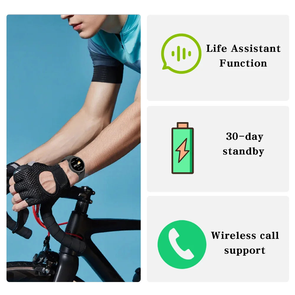 Anyloop Smartwatch For Women Fitness Tracker iPhone Android