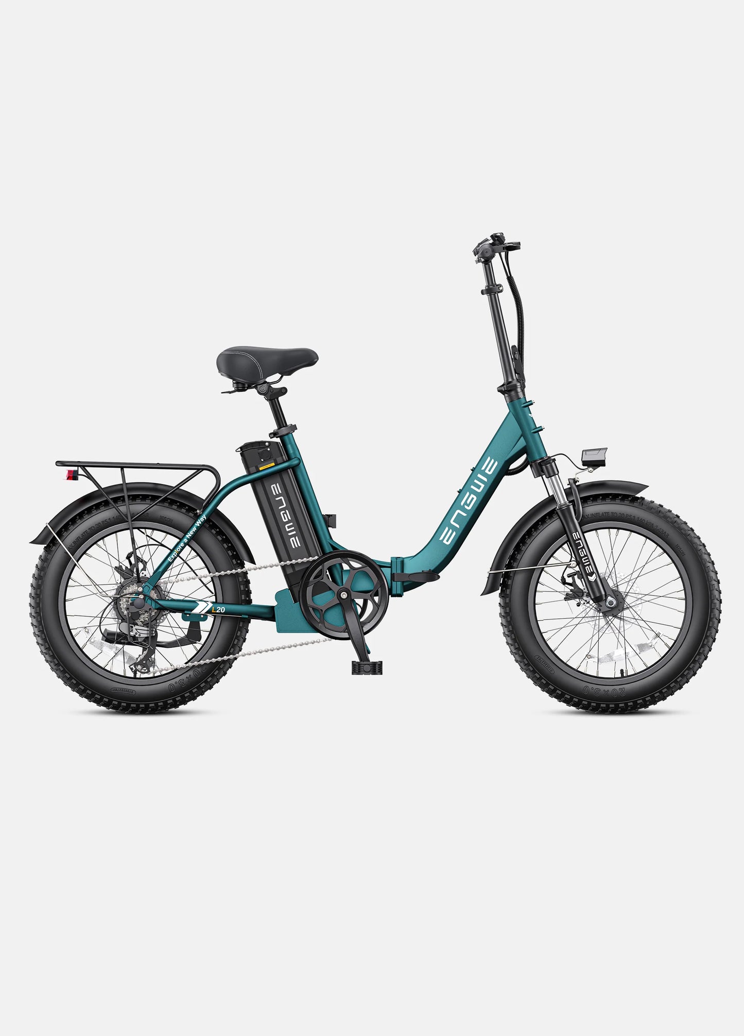 Engwe L20 Folding Electric Bike For Adults With Fat Tires