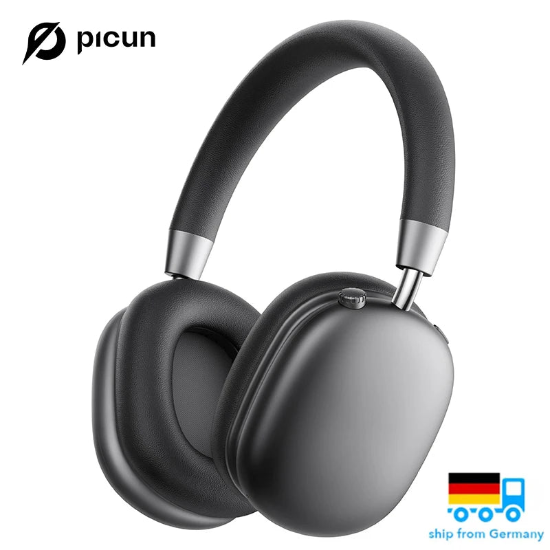 Picun F5 ANC Wireless Bluetooth 5.3 Headphones Hi Res Audio