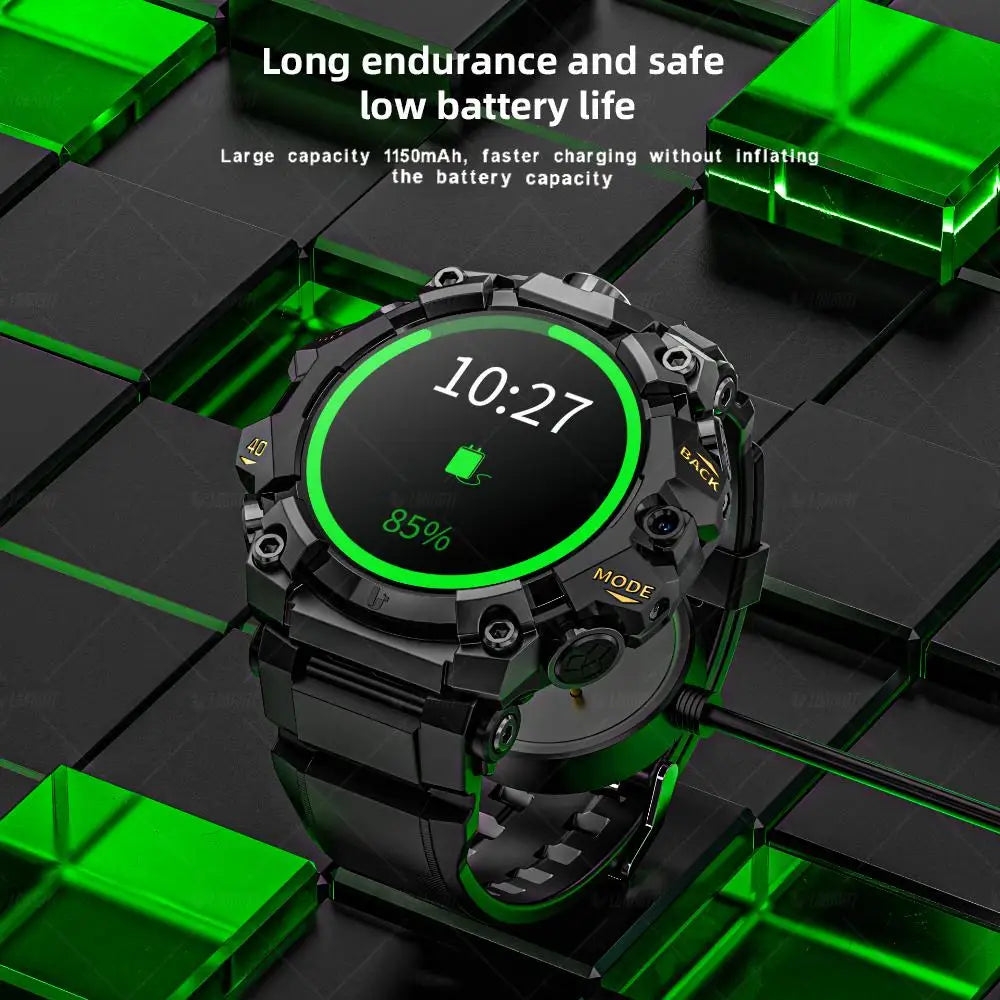 LOKMAT APPLLP 2 Pro Rugged Smartwatch with Dual Camera 4G
