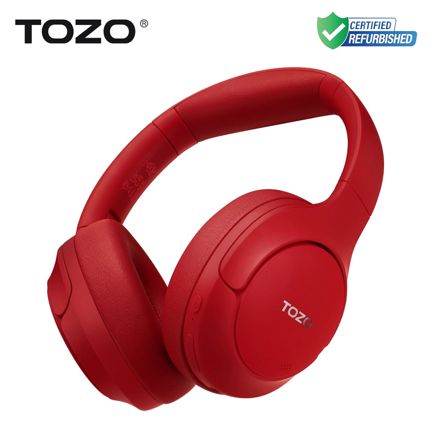 TOZO Refurbished HiRes Over Ear Headphones With Mic