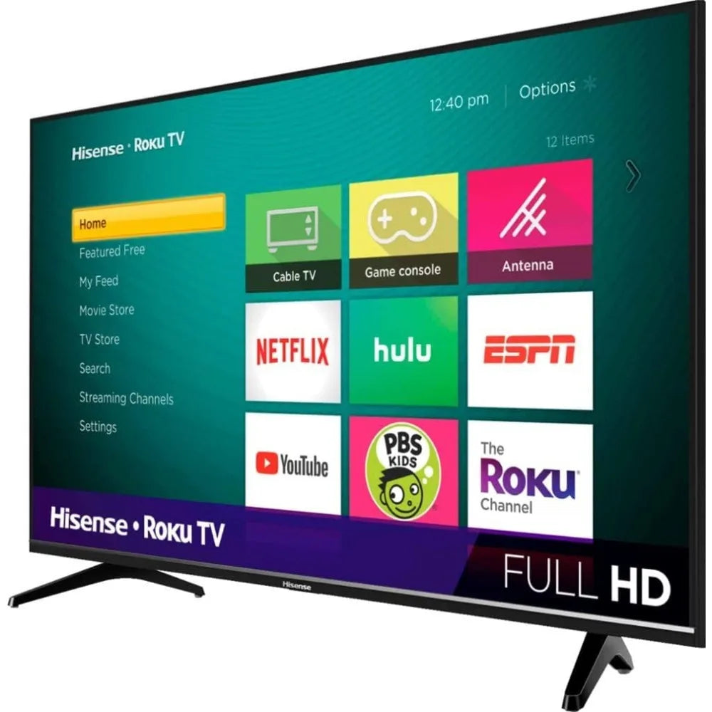Hisense H4 Series LED Roku Smart TV With Alexa