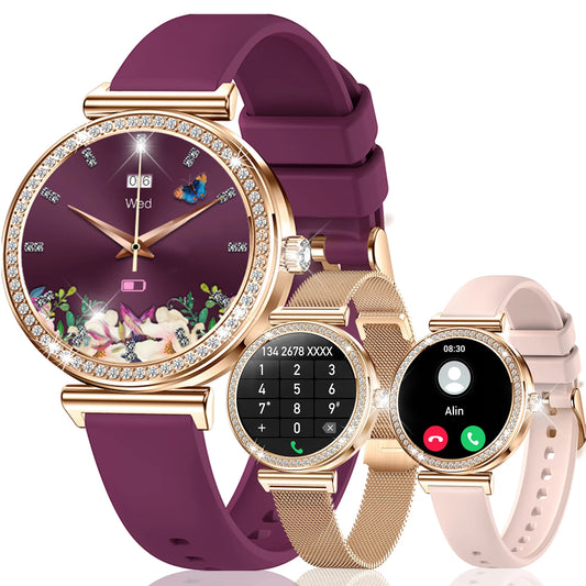 INNOFOVO Women Smart Watch Wireless Calls Sport Modes