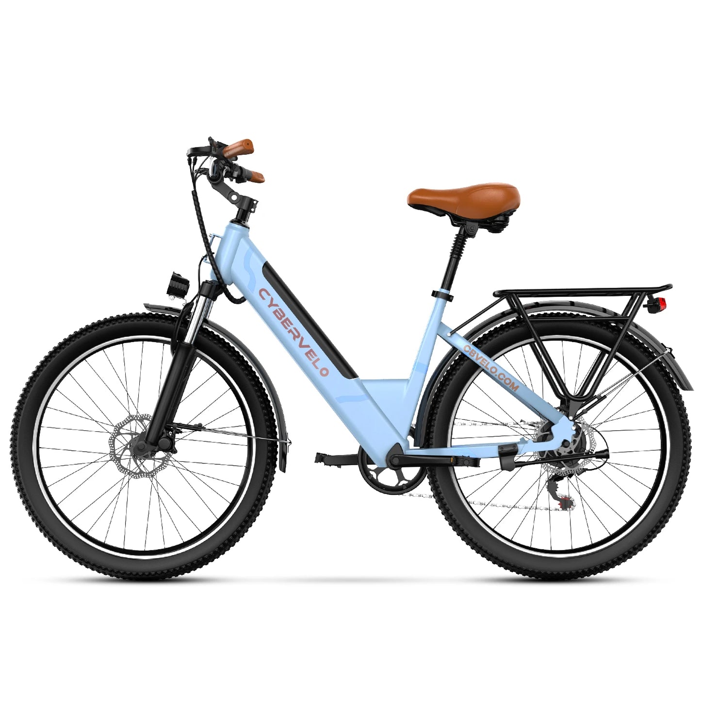 Aoango EK2 Step Thru Electric Bicycle 1000W Peak Motor
