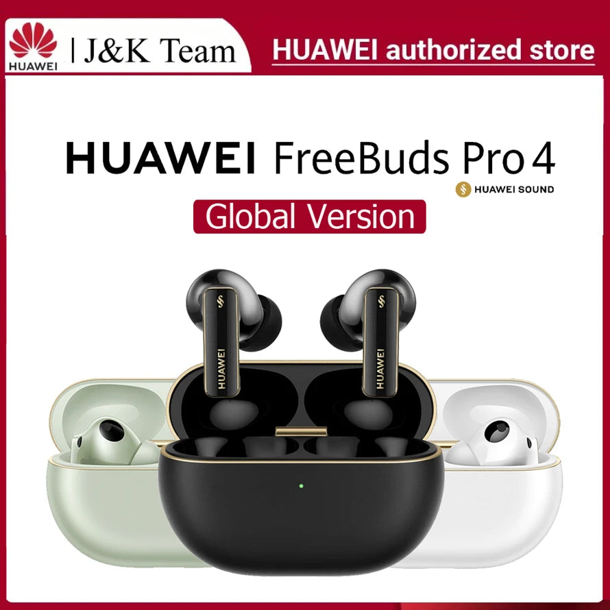 Huawei FreeBuds Pro 4 True Wireless Earphones With Dual Driver Sound